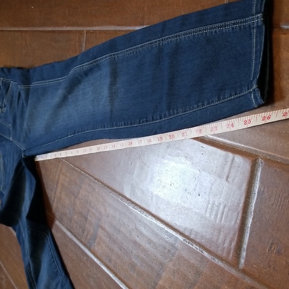 Liverpool Gia Glider Cropped Pull On Blue Jeans - Picture 6 of 8